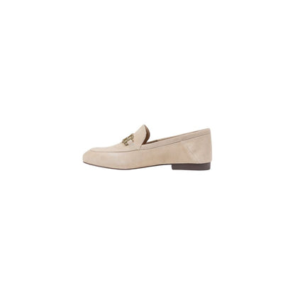 Guess Beige Leather Platform Pumps