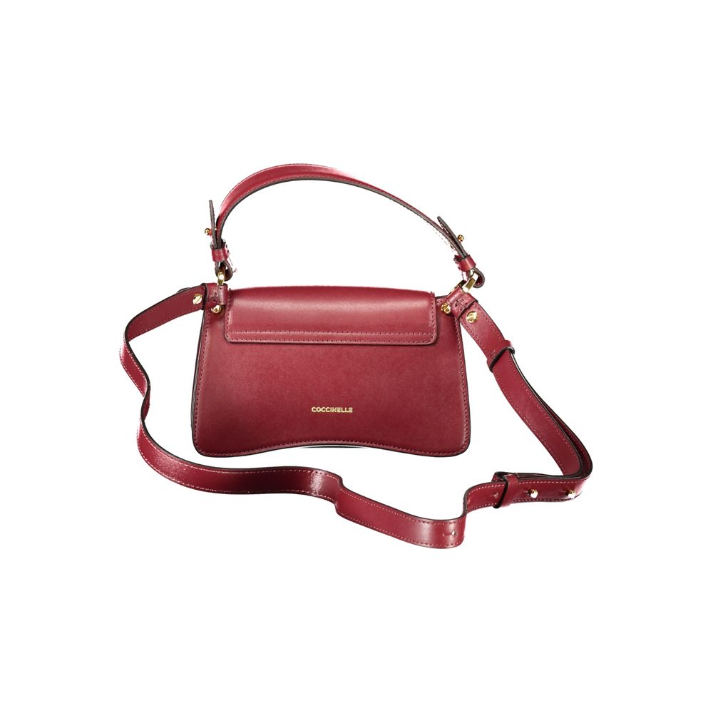 Coccinelle Red Leather Women Handbag