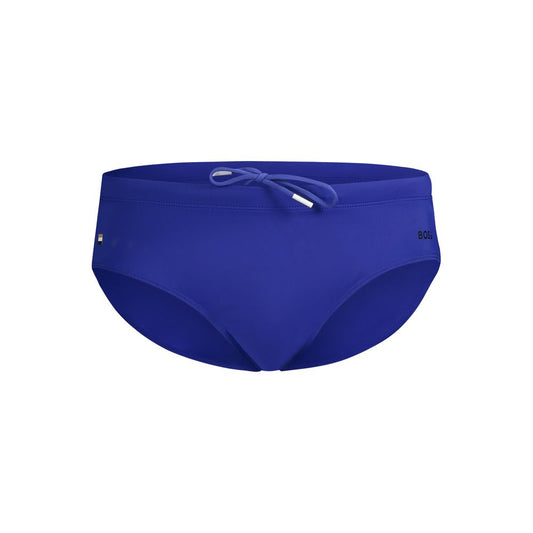Hugo Boss Blue Elastane Swimwear