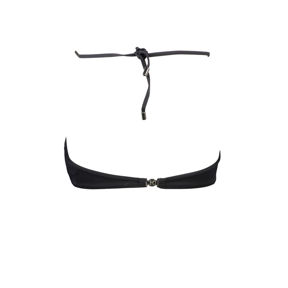 Karl Lagerfeld Black Elastane Swimwear