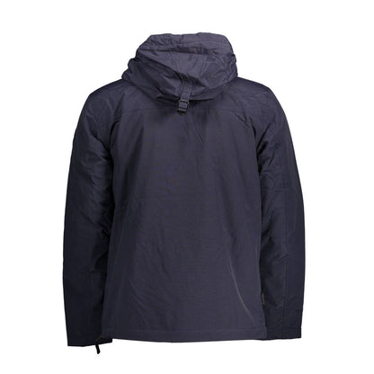 Napapijri Blue Polyamide Jackets & Coat