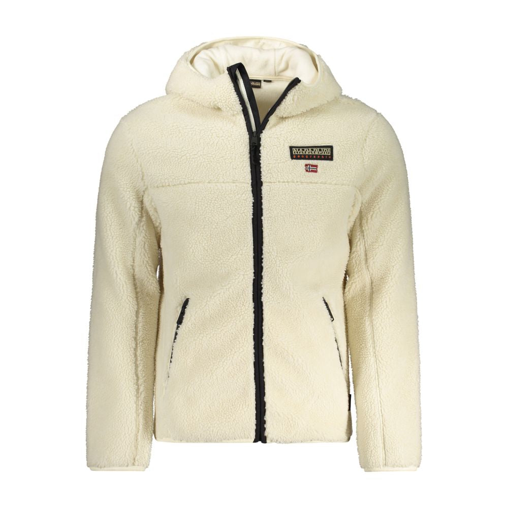 Napapijri Bianco Polyester Mens Jacket