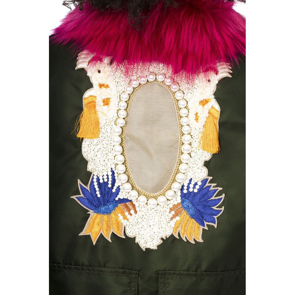 Mr&Mrs Italy Green Polyamide Jackets & Coat