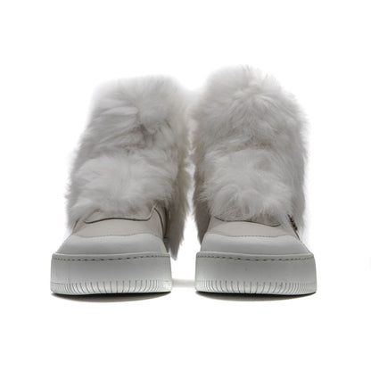 Mr&Mrs Italy White Cotton Sneaker