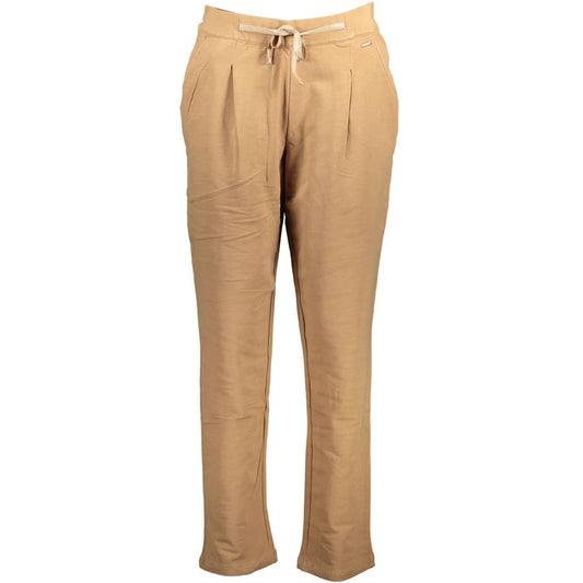 U.S. POLO ASSN. Brown Cotton Women's Trouser