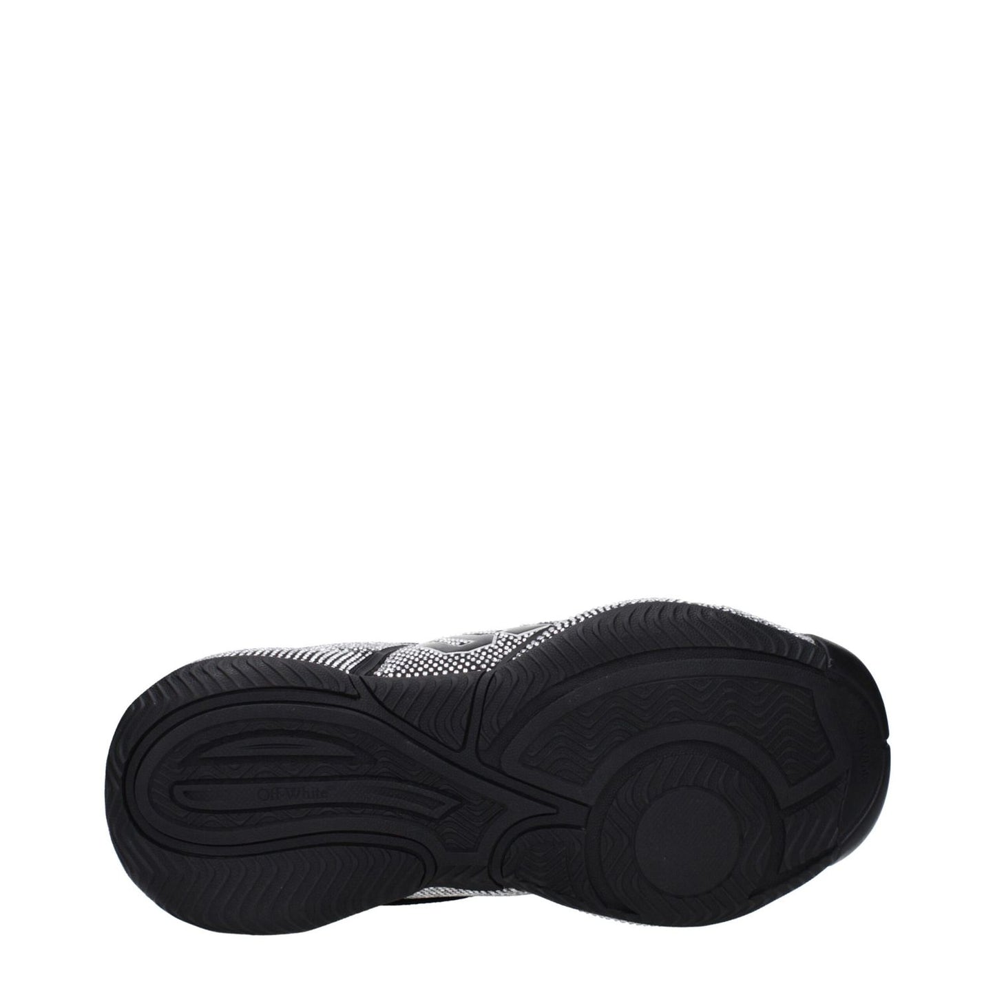 Off-White Black Cotton Sneakers