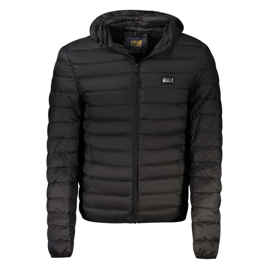 Cavalli Class Black Polyester Men Jacket