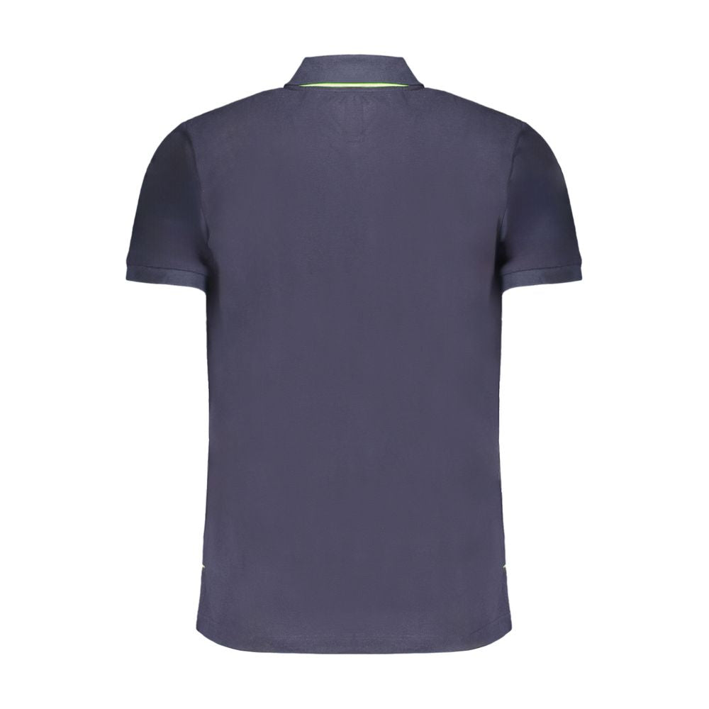 Gianmarco Venturi Blue Cotton Men Polo
