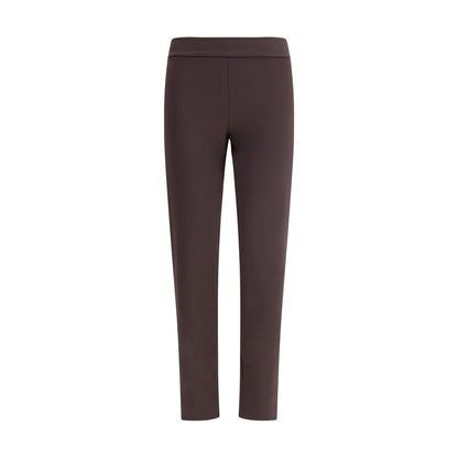 Avenue Montaigne Brown Polyamide Casual Pants