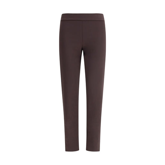 Avenue Montaigne Brown Polyamide Casual Pants