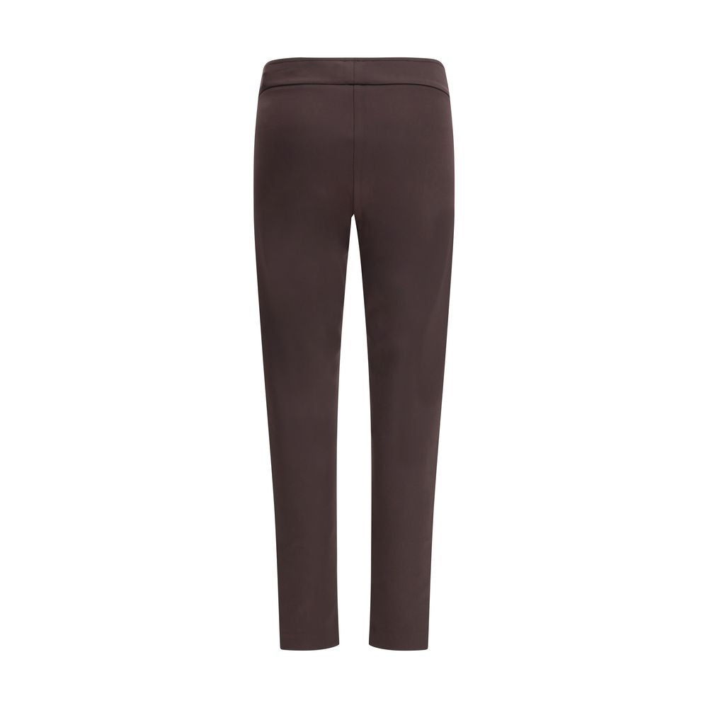 Avenue Montaigne Brown Polyamide Casual Pants
