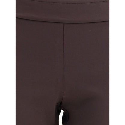 Avenue Montaigne Brown Polyamide Casual Pants