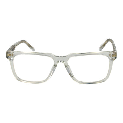 Guess Transparent Acetate Glasses (Frames), men's full-rim rectangle shape, transparent acetate with demo lenses, size 53-15-150.