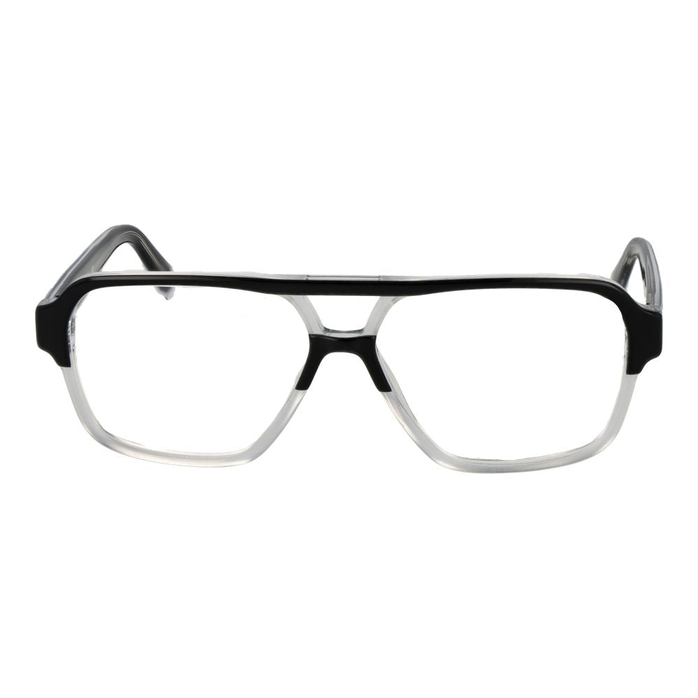 Guess Black Acetate Glasses (Frames) for men, full-rim aviator style with black acetate frame and demo lenses, shown with a branded case.