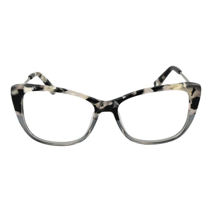 Marciano by Guess Black Acetate Glasses (Frames) for Women, Cat Eye Style, Full-Rim, Demo Lenses, Black Acetate Frame, Spring Hinge, Size 54-15-140