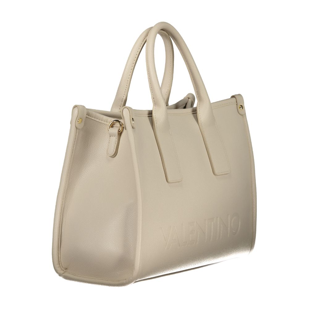 Mario Valentino Beige Polyurethane Women's Bag