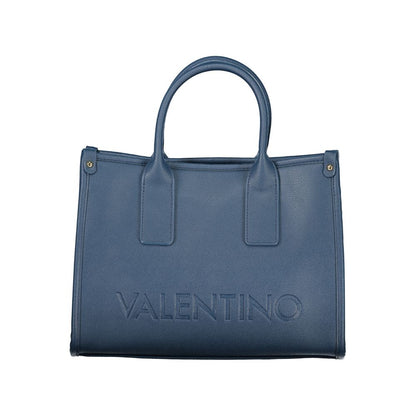 Mario Valentino Blue Polyurethane Women's Bag