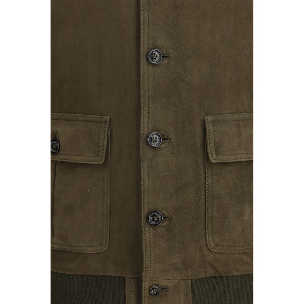 Valstar Brown Calf Leather Bos Taurus Bomber