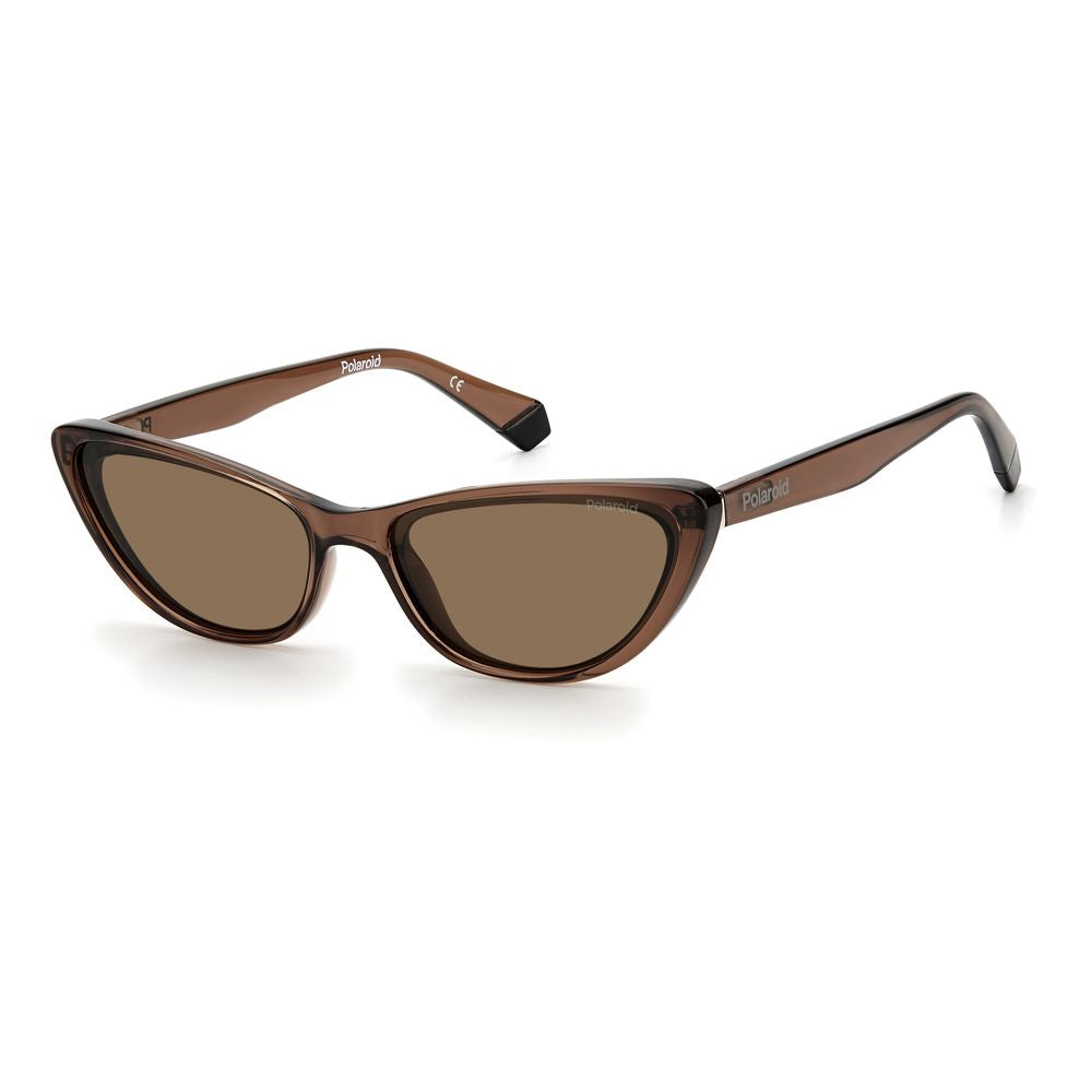 Polaroid Brown Plastic Sunglasses 1728,67434610848,Accessories,Brown,Glasses and Sunglasses - Accessories,New with tags,Polaroid,Sunglasses - Glasses and Sunglasses - Accessories,Women
