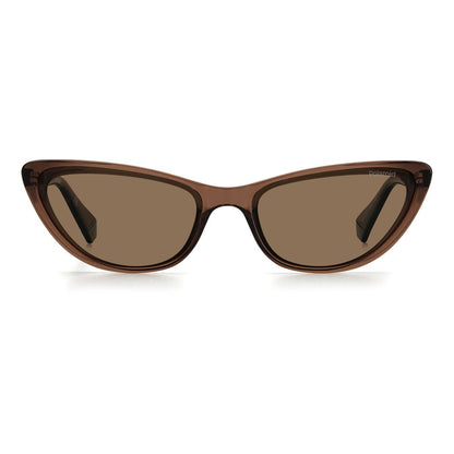 Polaroid Brown Plastic Sunglasses 1728,67434610848,Accessories,Brown,Glasses and Sunglasses - Accessories,New with tags,Polaroid,Sunglasses - Glasses and Sunglasses - Accessories,Women
