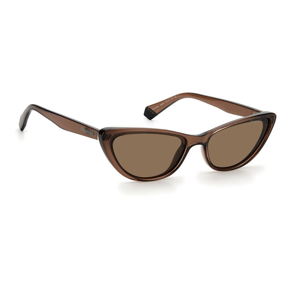 Polaroid Brown Plastic Sunglasses 1728,67434610848,Accessories,Brown,Glasses and Sunglasses - Accessories,New with tags,Polaroid,Sunglasses - Glasses and Sunglasses - Accessories,Women