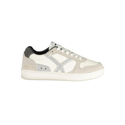 Gas White Polyurethane Women Sneaker