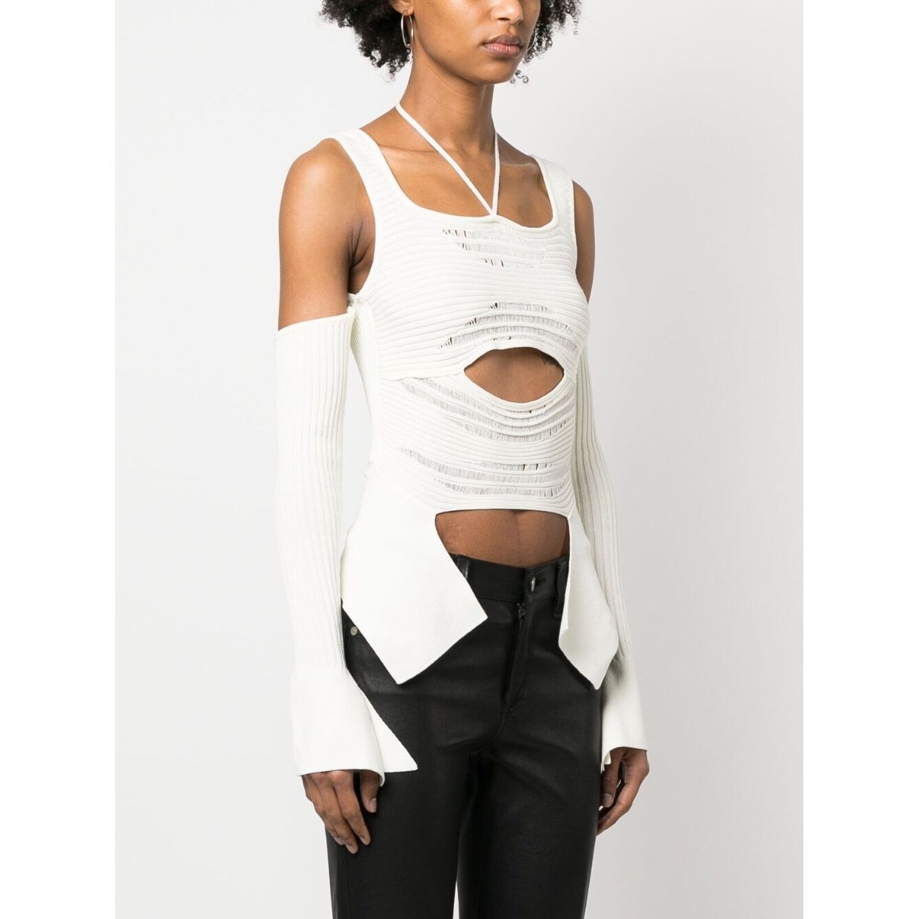ANDREĀDAMO Andrea Adamo Top White