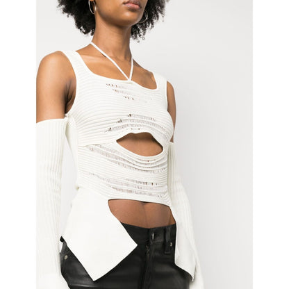 ANDREĀDAMO Andrea Adamo Top White Topwear