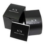 A|X ARMANI EXCHANGE Mod. BANKS wristwatch official box packaging