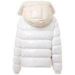 Add White Polyamide Jackets & Coat Add Light Gray