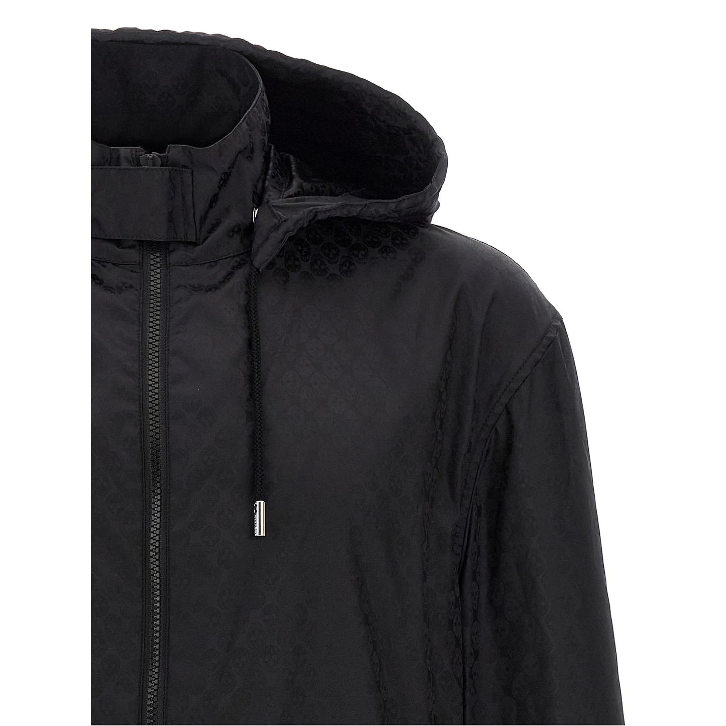 Alexander McQueen Black Polyamide Shell Jacket