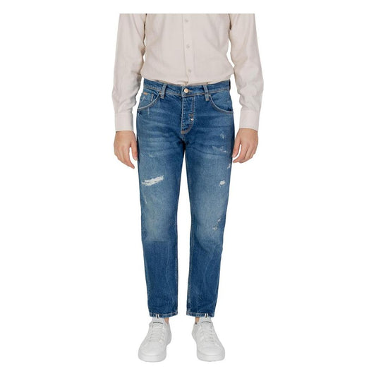 Antony Morato Blue Cotton Jeans & Pant AN-13380000176-W32