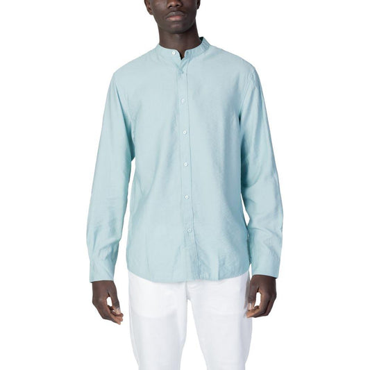 Antony Morato Antony Morato Green Viscose Shirt AN-10250200148-IT52 | XL 1728,71956299936,Antony Morato,Clothing,Green,IT52 | XL,Men,Men - Clothing,New with tags,Shirts - Men - Clothing