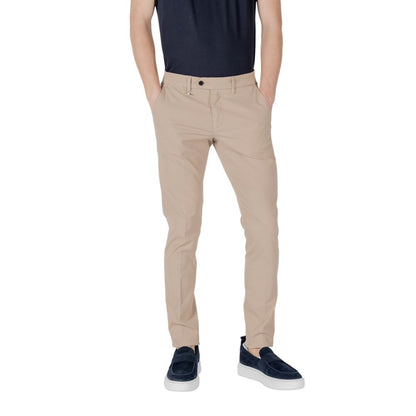 Antony Morato Beige Cotton Skinny Pants