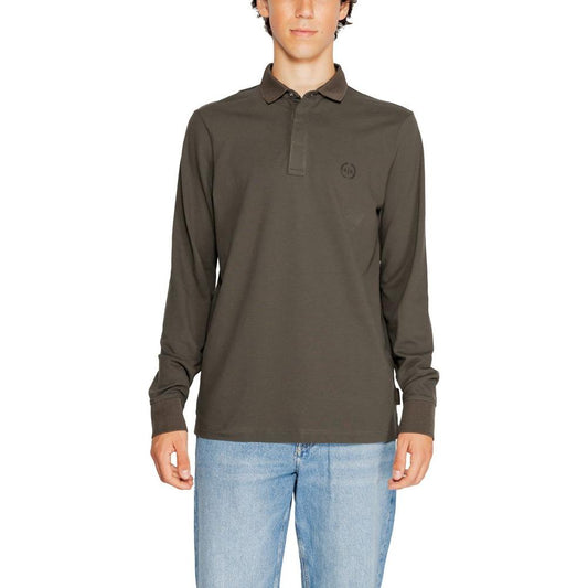 Armani Exchange Green Cotton T-Shirt 1728,71956299936,Armani Exchange,Green,IT44 | S,IT54 | XXL,Men,New with tags,T-Shirts - Men - Clothing Armani Exchange AR-2160700149-IT44 | S