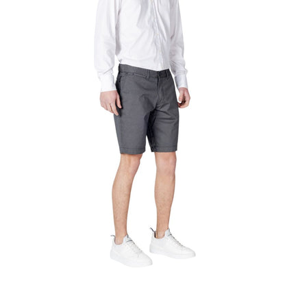 Armani Exchange Blue Cotton Shorts