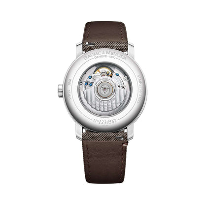 BAUME & MERCIER Mod. CLASSIMA SPECIAL EDITION - Open Balance + Extra strap