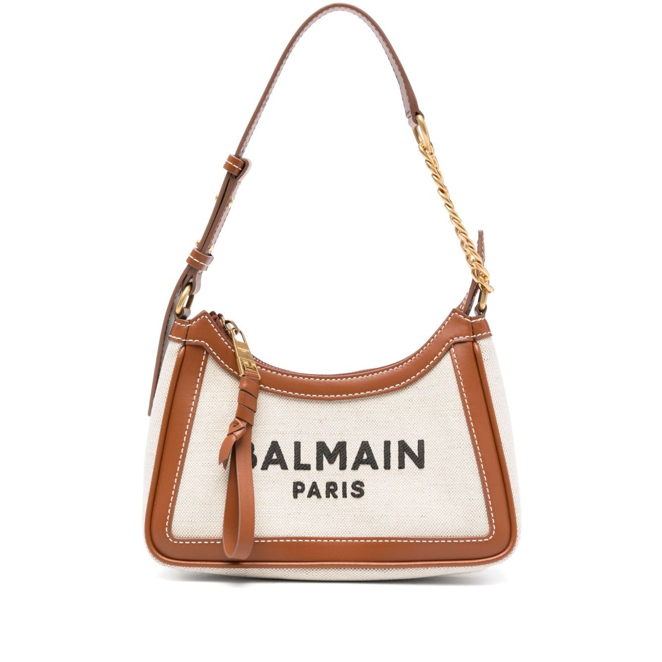 Balmain B-Army canvas shoulder bag