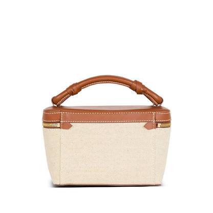 Balmain B-Army canvas vanity case