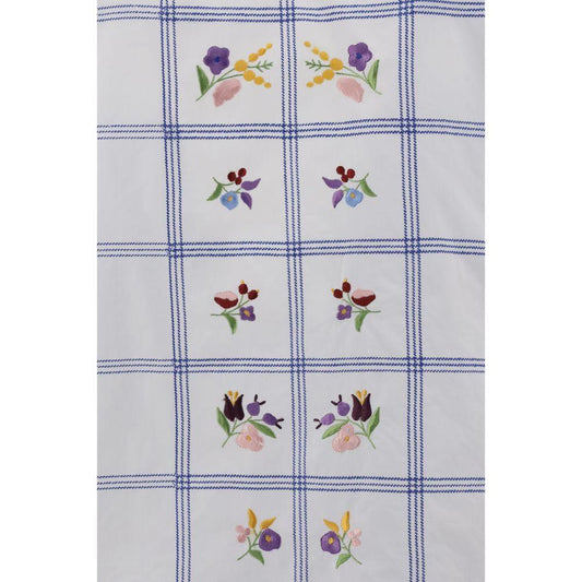 Baziszt Savoy Shirt 1728,72470364320,Baziszt,Clothing,New with tags,S,Shirts - Women - Clothing,White,Women,Women - Clothing,XS Baziszt BA-SA148SHWHITEBLUE-S