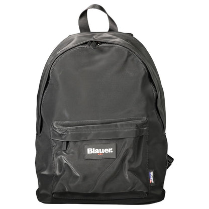 Blauer Black Polyester Men Backpack 1728,67403481248,Backpacks - Bags,Bags,Black,Blauer,Men,New with tags