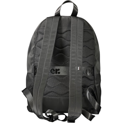 Blauer Black Polyester Men Backpack 1728,67403481248,Backpacks - Bags,Bags,Black,Blauer,Men,New with tags