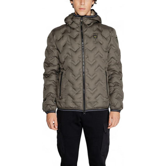 Blauer Blauer Green Polyethylene Jacket BL-14721400148-IT54 | XXL 1728,71956299936,Blauer,Clothing,Green,IT54 | XXL,Jackets - Men - Clothing,Men,Men - Clothing,New with tags