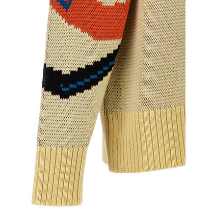 Bluemarble Multicolor Virgin Wool Cardigan