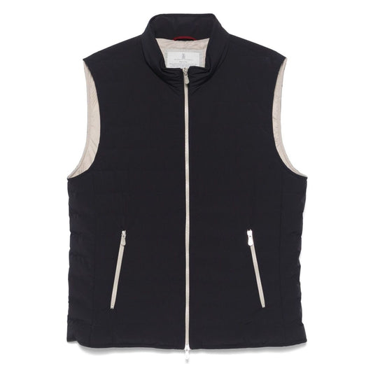 Brunello Cucinelli Zip-fastening sleeveless vest Vests