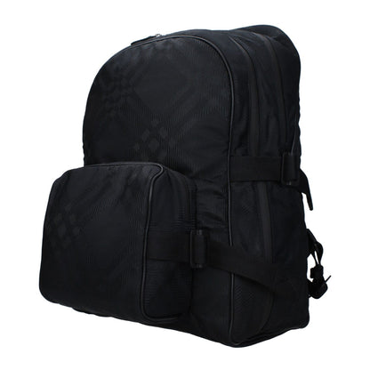 Burberry Black Fabric Backpack