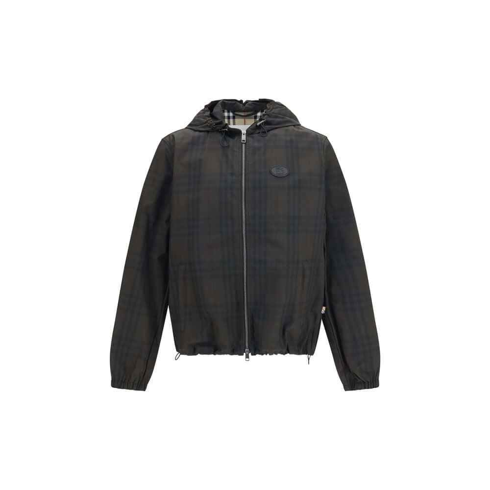 Burberry Brown Cotton Shell Jacket