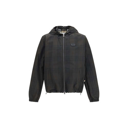 Burberry Brown Cotton Shell Jacket