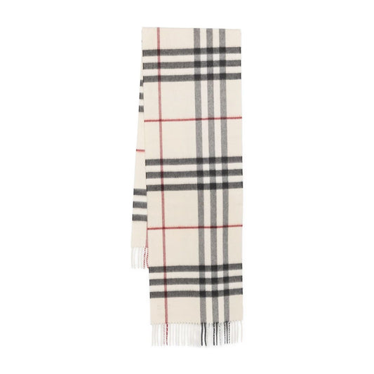 Burberry Check cashmere scarf