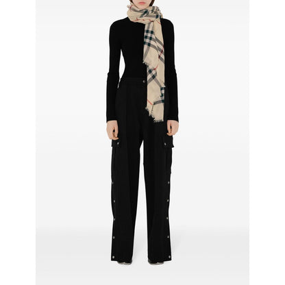 Burberry Check wool scarf Scarves Hats & Gloves